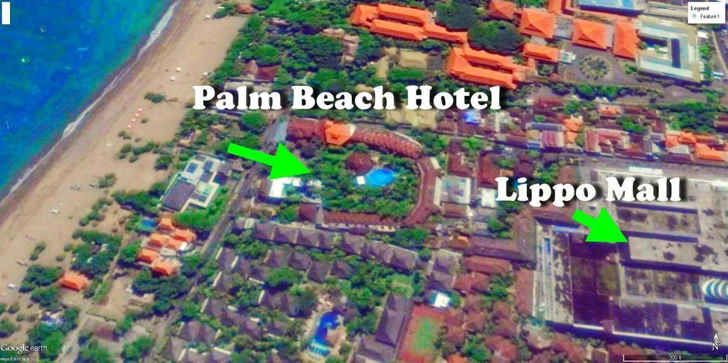 Palm Beach Hotel Bali Kuta Lombok Eksteriør bilde